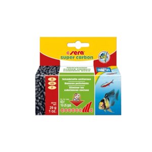 SERA SUPER CARBON MINI FILTER MEDIA 29GR