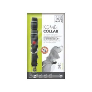 M-PETS KOMBI SEMI CHOKE COLLAR 2IN1 MEDIUM