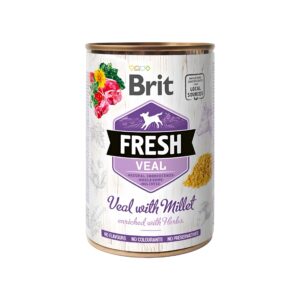 BRIT FRESH VEAL WITH MILLET 400G