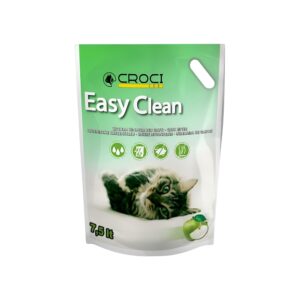 CROCI EASY CLEAN SILICA CAT LITTER 7.5L APPLE