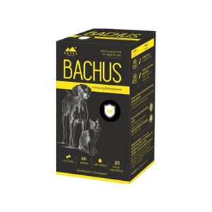 BACHUS FOR CATS&DOGS IMMUNITY & RESISTANCE 60TABLES