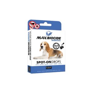 MAX BIOCIDE SPOT ON DROPS DOG 5 PCS