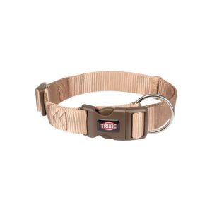 TRIXIE COLLAR PREMIUM LIGHT BROWN