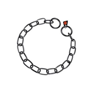 SPRENGER LINK CHAIN MEDIUM STAINLESS STEEL 3MM BLACK 50CM