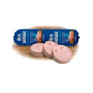 BRIT PREMIUM - DOG - SAUSAGE - CHICKEN & LAMB - 800G