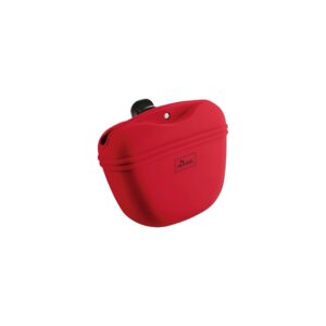 HUNDER SILICONE BELT BAG RED 14*15*7 CM
