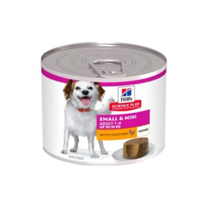 HILLS SMALL & MINI ADULT WITH CHICKEN MOUSSE 200G