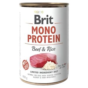 BRIT MONO PROTEIN BEEF & RICE 400G