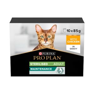 PROPLAN STERILISED ADULT CHICKEN 10*85 G
