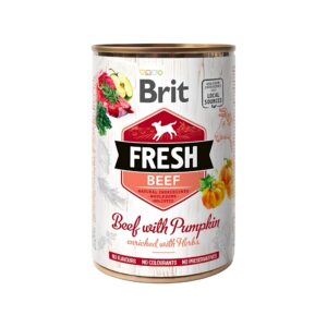 BRIT FRESH BEEF WITH PUMPKIN 400G