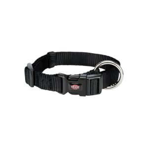 TRIXIE COLLAR PREMIUM BLACK S-M