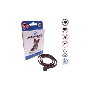 MAX BIOCIDE DOG COLLAR 38CM