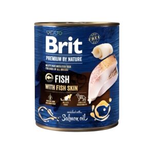 BRIT FISF WITH FISH SKIN 800G