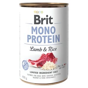 BRIT MONO PROTEIN LAMB & RICE 400G