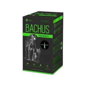 BACHUS FOR CATS&DOGS HAIR & SKIN 60TABLES