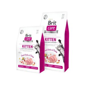 BRIT KITTEN HEALTHY GROWTH & DEVELOPMENT FRESH CHICKEN & TURKEY