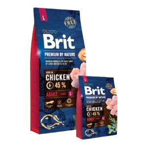 BRIT CHICKEN 45 % ADULT LARGE DOG 15 KG
