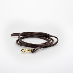 COFFEE BROWN DOG LEAD VEGAN SMALL LENGTH: 170 CM