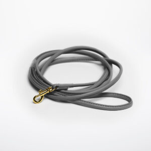 DARK GREY DOG LEAD VEGAN SMALL LENGTH: 170 CM