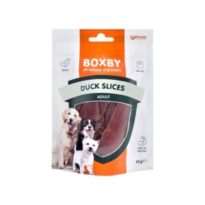 BOXBY DUCK SLICES ADULT 90G