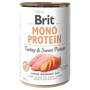 BRIT PROTEIN TURKEY & SWEET POTATO 400G