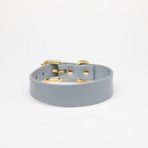 GREY DOG COLLAR THIN
