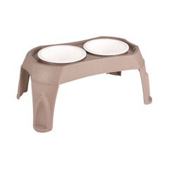 DOUBLE STAND FLAMINGO MANGE TAUPE 2 X 675 ML