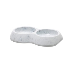 "BOWL DELICE MARBLE DOUBLE GRAY 2 X 200 ML "