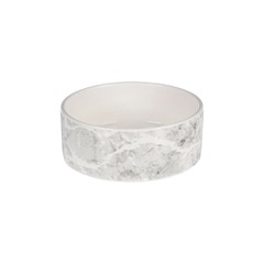 FOOD AND DRINKING BOWL MARMI ROUND LIGHT GRAY