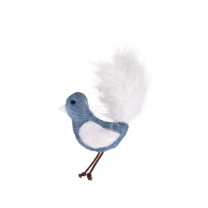 FLAMINGO MEDY BLUE BIRD TOY. SIZE 10 X 17 CM. FOR CATS