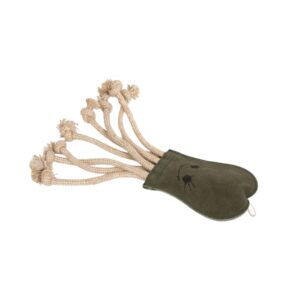 FARM COMPANY OCTOPUS IN LEATHER AND JUTE TOY 40CM