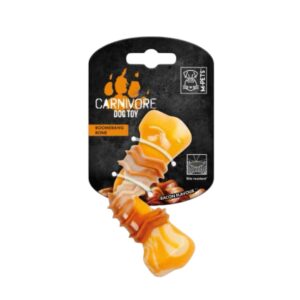 M-PETS - CARNIVORE DOG TOY BOOMERANG BONE SMALL