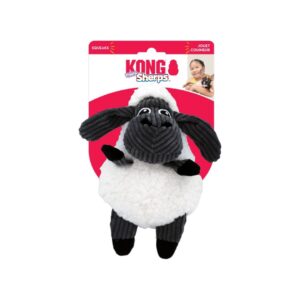 KONG®  SHERPS FLOOFS SHEEP - PLUSH INTERACTIVE DOG TOY FOR INDOOR PLAY
