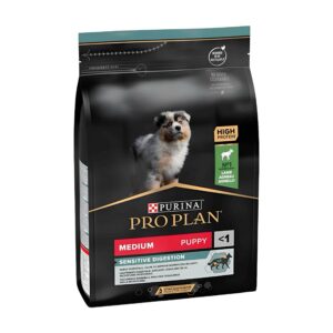 PRO PLAN PUPPY MEDIUM SENSITIVE DIGESTION LAMB 3KG