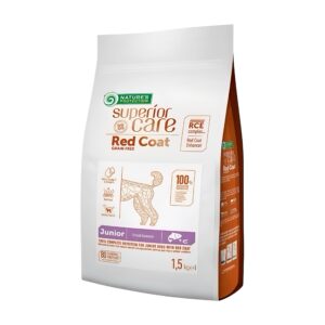 NATURE PROTECTION SUPERIOR CARE RED COAT JUNIOR SMALL BREEDS SALMON 1,5KG