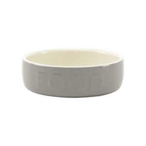 SCRUFFS CLASSIC FOOD BOWL GREY