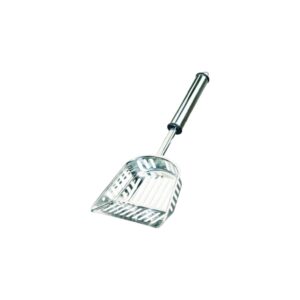 TRIXIE LITTER SCOOP, STAINLESS STEEL