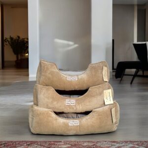 LUXURY ANIMALI BED FOR DOG TAN