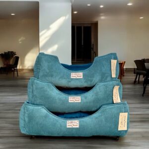 LUXURY BED FOR DOG CLASSIC - TURQUOISE