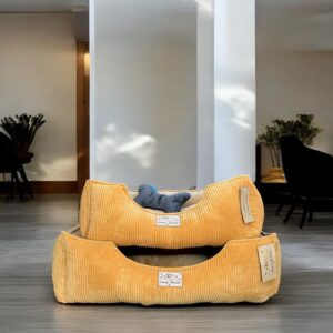 LUXURY ANIMALI BED FOR DOG YELLLOW
