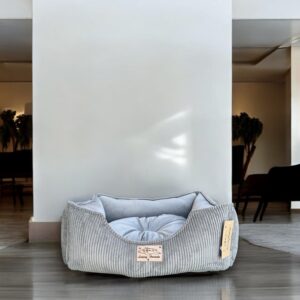 LUXURY ANIMALI BED FOR DOG LIGHT GREY