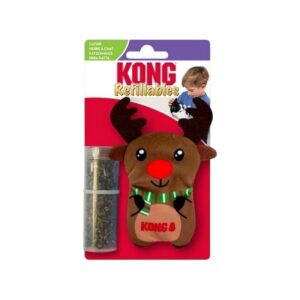KONG® HOLIDAY REFILLABLES REINDEER