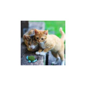 KONG® REFILLABLES TURTLE CUDDLE TOY NORTH AMERICAN PREMIUM CATNIP