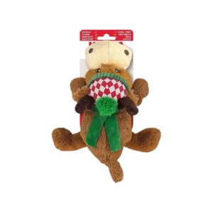 KONG® HOLIDAY COZIE REINDEER CHRISTMAS DOG TOY