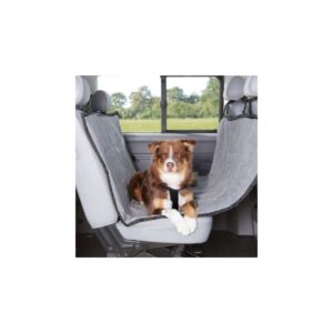 TRIXIE CAR BACK SEAT COVER FOR DOGS 160X145 CM LIGHT GREY