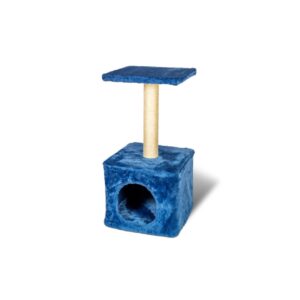 GLEE SCRATCING POST KALI BLUE 30X30X60