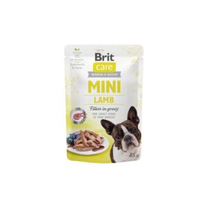 BRIT CARE MINI LAMB FILLETS IN GRAVY 85GR