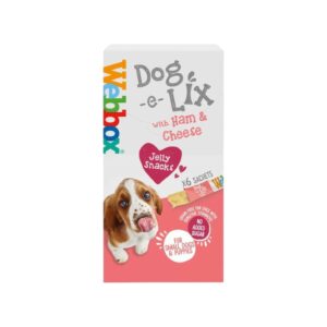 WEBBOX DOG E-LIX JELLY HAM AND CHEESE 90 G
