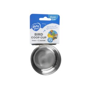 DUVO - BIRD COOP CUP INOX + 1 SCREW