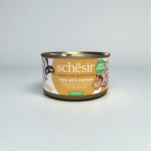 SCHESIR - TUNA WITH CHICKEN IN JELLY - 85G